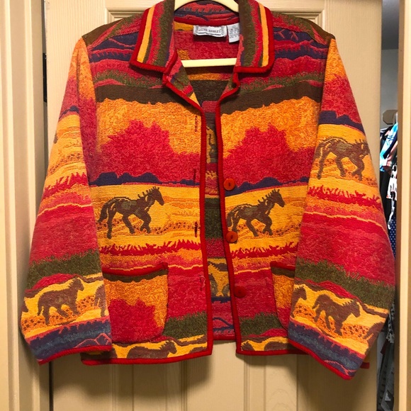 Jane Ashley Jackets & Blazers - Jane Ashley Horse Jacket